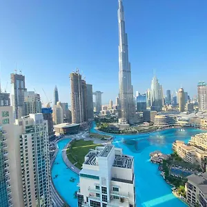 Durrani Homes - Luxury Living Besides Panoramic Fountain And Burj Khalifa View- Burj Khalifa Fireworks Appartement